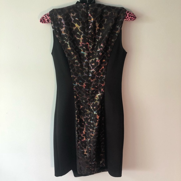 RACHEL Rachel Roy Black Floral Sleeveless Dress - Picture 6 of 6